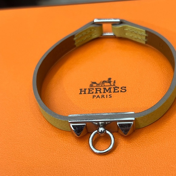 Hermes Wrap Micro Rivale Bracelet Size M